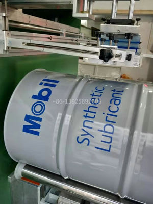 HY2000A Oil Barrels เครื่องพิมพ์หน้าจอกลม 4000W Bucket Screen Printer