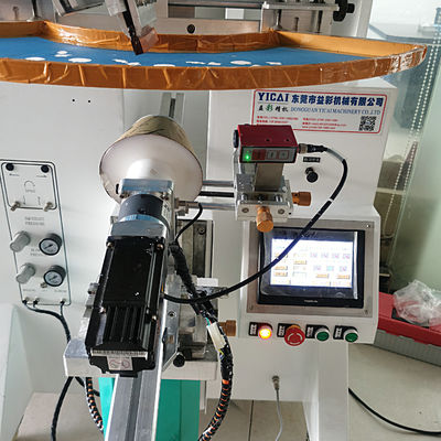 เครื่องพิมพ์หน้าจอพื้นผิวทรงกรวยปฏิบัติการสัมผัส PLC