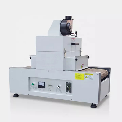 เดสก์ท็อปขนาดเล็ก 2KW UV Curing Machine เครื่องเป่า 300 มม. เข็มขัดที่ใช้ในเคสโทรศัพท์มือถือ