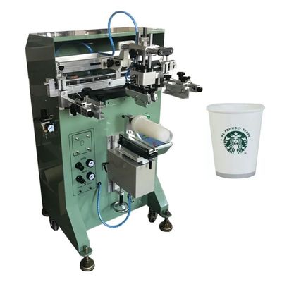 HONGYU CE เครื่องพิมพ์หน้าจอถ้วยกระดาษ 800x800x1200mm ปรับความยาว